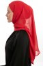 Sahar - Hijab Chiffon One Piece Framboise