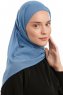 Sahar - Hijab Chiffon One Piece Denim