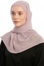 Sahar - Hijab Chiffon One Piece Violet