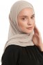 Sahar - Hijab Chiffon One Piece Sand