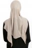 Sahar - Hijab Chiffon One Piece Sand
