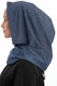 Taliah - Hijab One Piece Bleu Marin