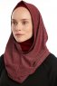 Taliah - Hijab One Piece Bordeaux