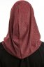 Taliah - Hijab One Piece Bordeaux