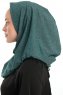 Taliah - Hijab One Piece Vert Foncé