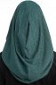 Taliah - Hijab One Piece Vert Foncé