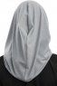 Taliah - Hijab One Piece Gris Clair