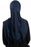 Vesile - Hijab One-Piece Bleu Marin