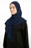 Nermin - Sandy Scarfs Hijab Bleu Marin