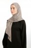 Nermin - Sandy Scarfs Hijab Taupe Foncé