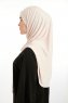 Nermin - Sandy Scarfs Hijab Beige