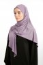 Nermin - Sandy Scarfs Hijab Violet Foncé