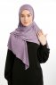 Nermin - Sandy Scarfs Hijab Violet Foncé