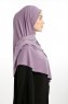 Nermin - Sandy Scarfs Hijab Violet Foncé