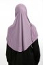 Nermin - Sandy Scarfs Hijab Violet Foncé