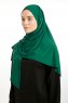 Nermin - Sandy Scarfs Hijab Vert Foncé