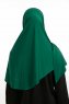 Nermin - Sandy Scarfs Hijab Vert Foncé