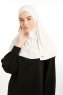 Ilay - Sandy Turban Hijab Crème