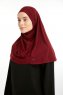 Ilay - Sandy Turban Hijab Bordeaux