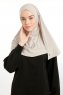 Ilay - Sandy Turban Hijab Taupe Clair