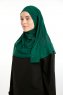 Ilay - Sandy Turban Hijab Vert Foncé
