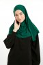 Ilay - Sandy Turban Hijab Vert Foncé