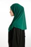 Ilay - Sandy Turban Hijab Vert Foncé