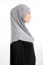 Ilay - Sandy Turban Hijab Gris Clair
