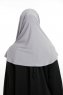 Ilay - Sandy Turban Hijab Gris Clair