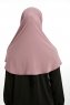 Ilay - Sandy Turban Hijab Rose Foncé