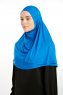 Feriha - HIjab Turban Viscose Bleu