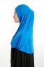 Feriha - HIjab Turban Viscose Bleu