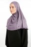 Feriha - HIjab Turban Viscose Violet Foncé
