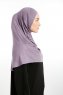 Feriha - HIjab Turban Viscose Violet Foncé