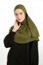 Feriha - HIjab Turban Viscose Kaki