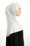 Feriha - HIjab Turban Viscose Gris Clair