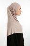 Feriha - HIjab Turban Viscose Gris Pierre