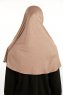 Feriha - HIjab Turban Viscose Marron Clair