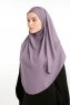 Bengi - Micro Krep Turban Hijab Lavender