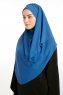 Bengi - Micro Krep Turban Hijab Indigo