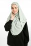 Bengi - Micro Krep Turban Hijab Sand