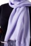 Demet - Hijab Pashmina Violet Clair