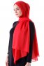 Hadise - Hijab Chiffon Framboise