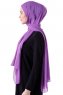 Hadise - Hijab Chiffon Violet