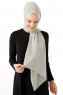 Hadise - Hijab Chiffon Vert