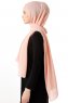Hadise - Hijab Chiffon Saumon