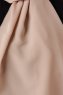 Hadise - Hijab Chiffon Beige Fonce
