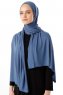 Neylan - Hijab Indigo Basique En Jersey
