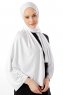 Neylan - Hijab Blanc Basique En Jersey