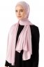 Neylan - Hijab Rose Clair Basique En Jersey